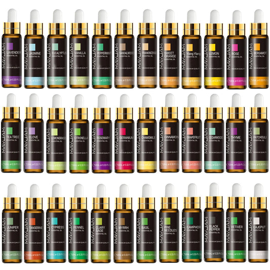 Huile essentielle 10 mL avec compte-gouttes